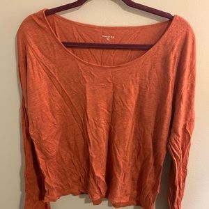 Garnet hill linen long sleeve shirt